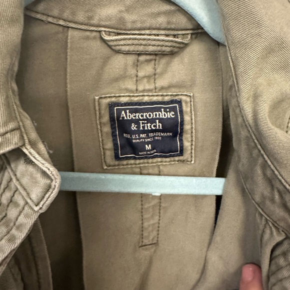 Vintage green Abercrombie & Fitch jacket.  Medium.  Great condition. - Picture 2 of 4